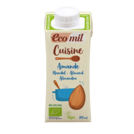 Ecomil cuisine almendra bio 200ml