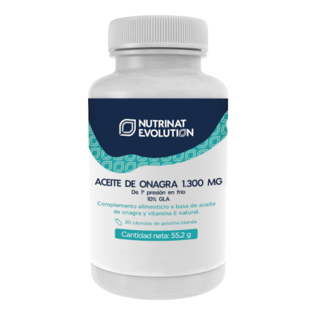 Aceite onagra 1300mg 30cap nutrinat evolution