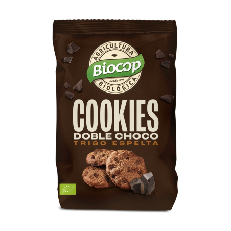 Cookies doble choco trigo espelta 200g biocop