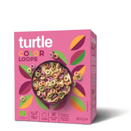 Turtle color loops anillos multicereales 300g