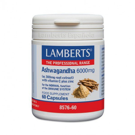 Ashwagandha 6000mg 60caps lambers