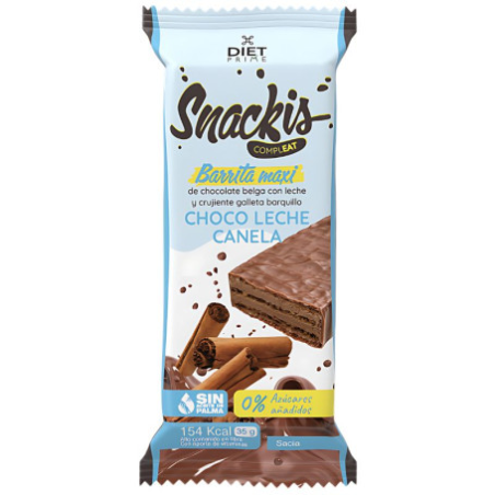 Snackis compleat barrita maxi choco leche canela