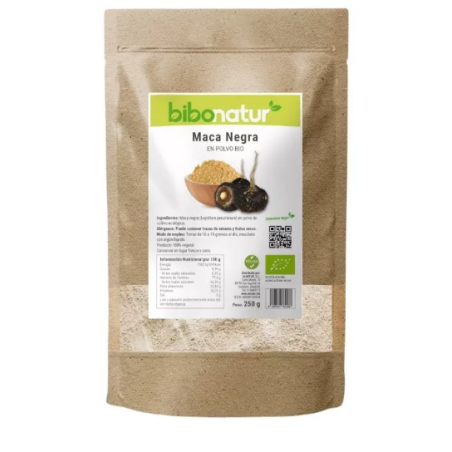 Maca negra polvo bio bibonatur 250g