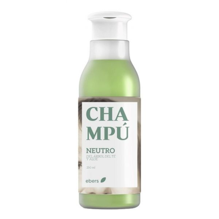 Champu neutro arbol de te y aloe 250ml ebers