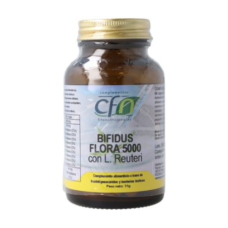 Bifidus flora 5000 con l.reuteri 60cap cfn