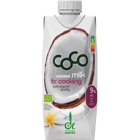 Crema coco para cocinar ligera 200ml dr. antonio