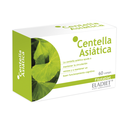 Centella asiatica 60 comp 330mg eladiet