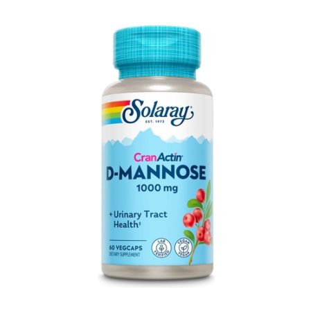 D-mannosa con cranactin solaray 60vegcaps