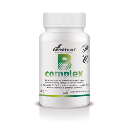 B complex 30comp soria natural