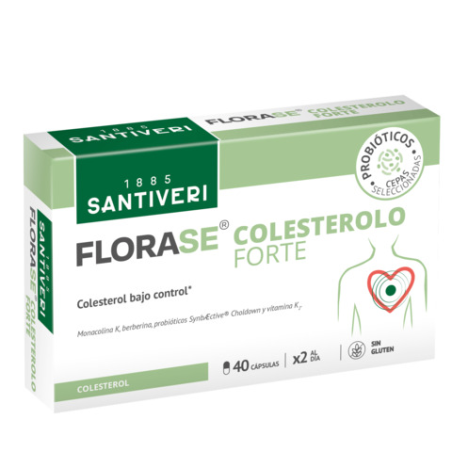 Florase colesterolo forte 40cap santiveri