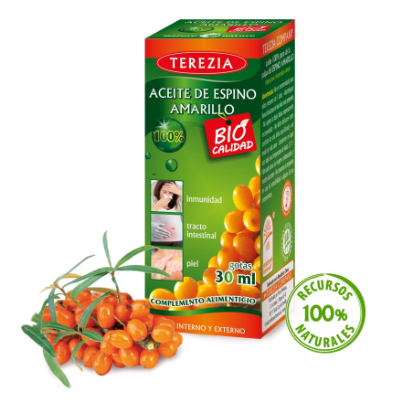 Aceite espino amarillo bio 30 ml terezia