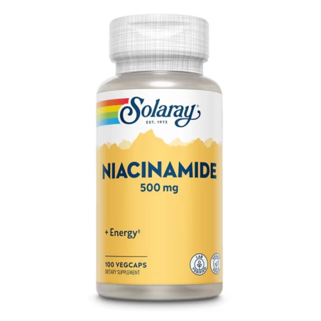 Niacinamide 500 mg 100 vegcaps solaray.