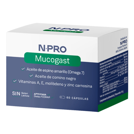 Npro mucogast 60 capsulas