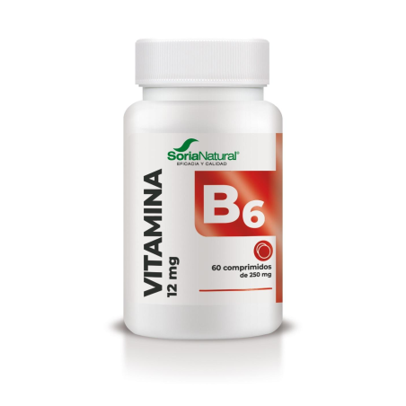 Vitamina b6 60 comp. 250mg soria natural