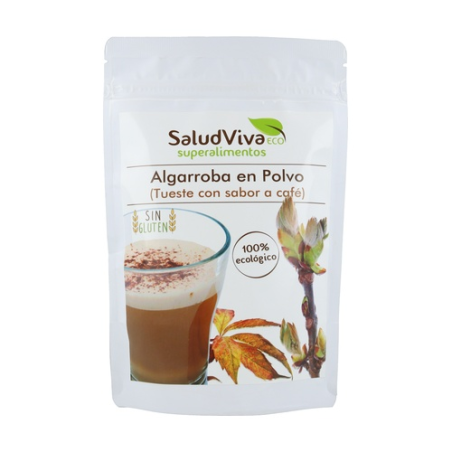 Algarroba tueste sabor cafe 250 g salud viva