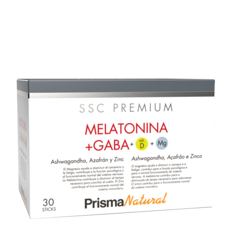 Melatonina + gaba 30 sticks prisma natural