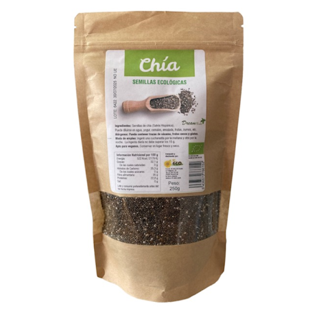 Semillas de chia bio 5 kilos dreamfoods ok eco