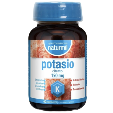 Potasio citrato 150 mg 60 comp naturmil