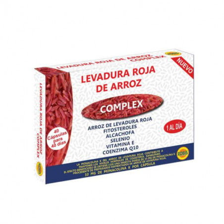 Levadura arroz rojo 40c robis